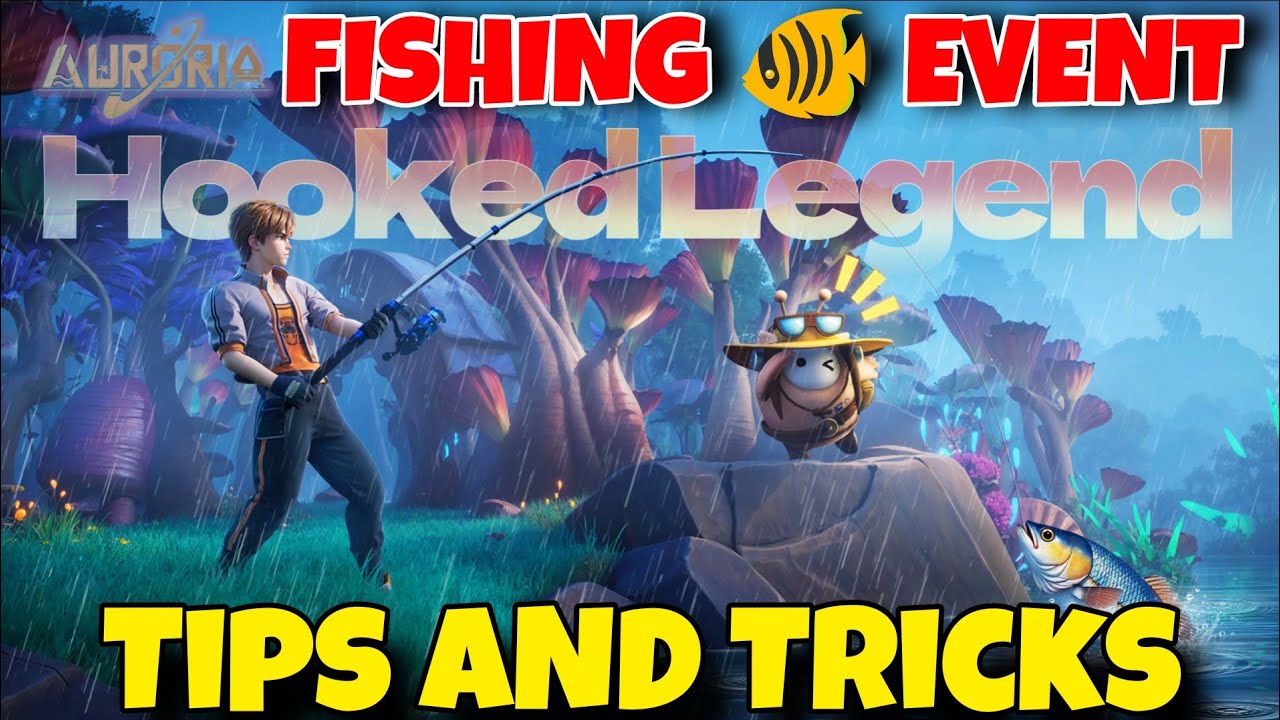 HOW TO CAUGHT LEGENDARY RED 🔴FISH 🐬IN AURORIA❤ GAME | NEW FISHING 🎣 EVENT TIPS AND TRICKS🤫 #auroria 