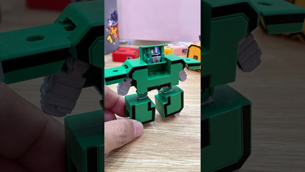 [ ASMR ] Unboxing & Review Satisfying a New Number Three 3 Transformers Optimus Prime #shortvideo