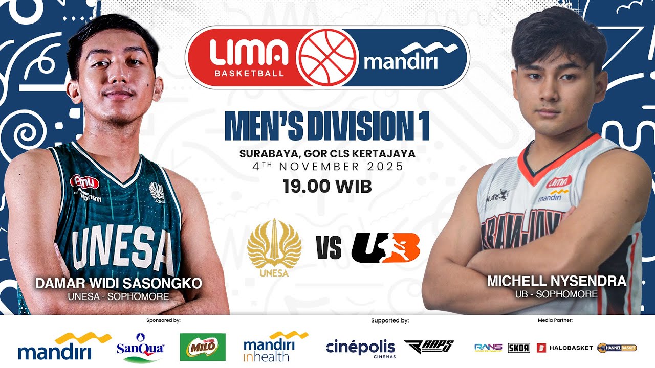 UNESA vs UB | Men's Division 1 | Surabaya I Nov 4