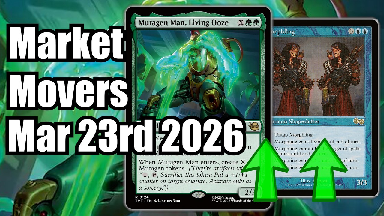 Главные события на рынке MTG &mdash; 23 марта &mdash; карты Commander и Premodern пользуются большим спросом!...