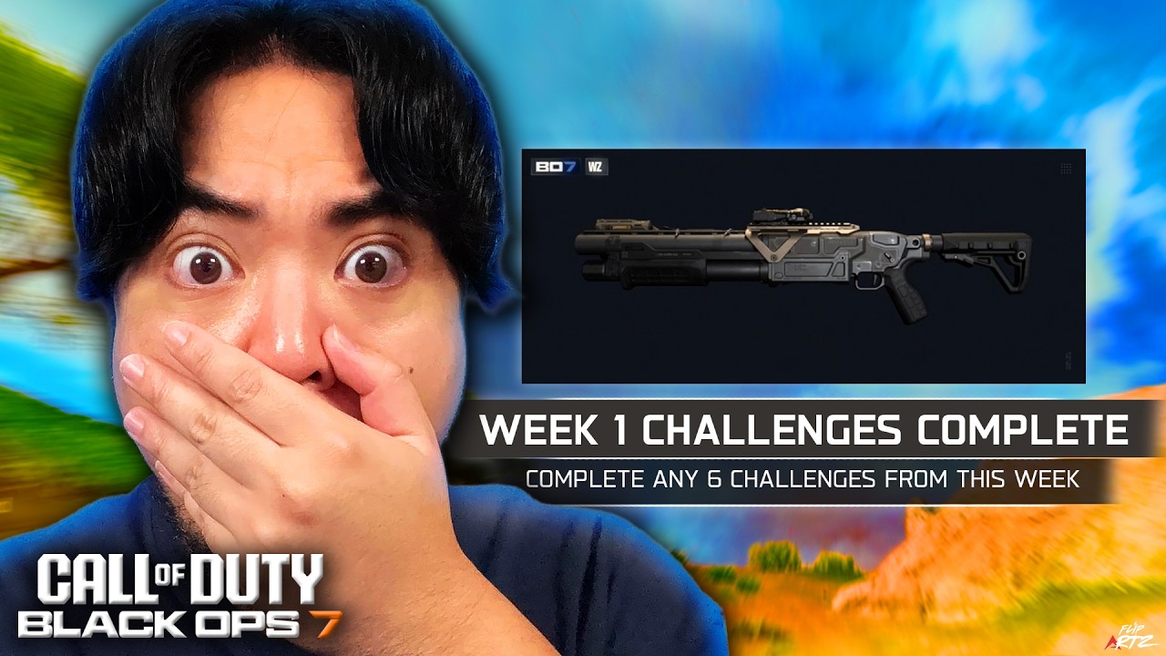 I UNLOCKED THE GDL HAVOC! WEEK 1 CHALLENGES on BLACK OPS 7!