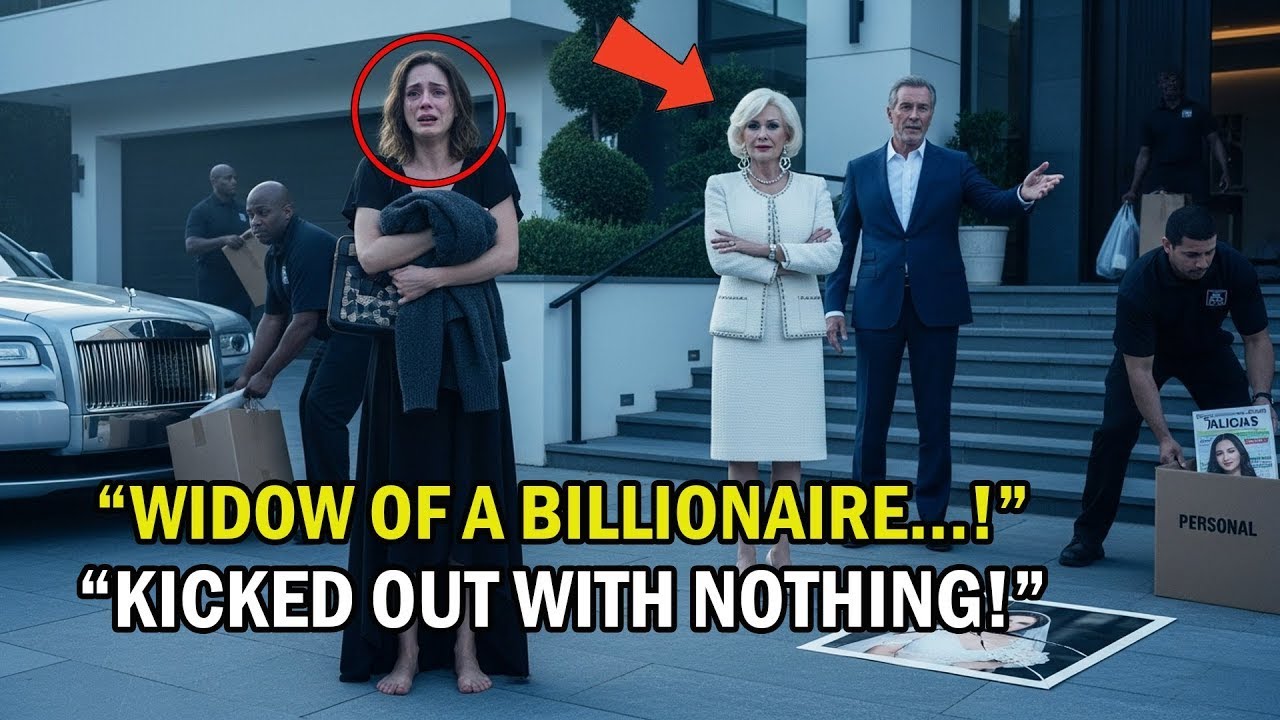 Her In-Laws Took Everything After Her Husband’s Death — But Then a Lawyer Arrived With One Life..