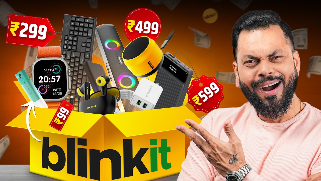 Blinkit वरून मी घेतले सगळ्यात स्वस्त Gadgets 🔥 कामाचे की नाही?