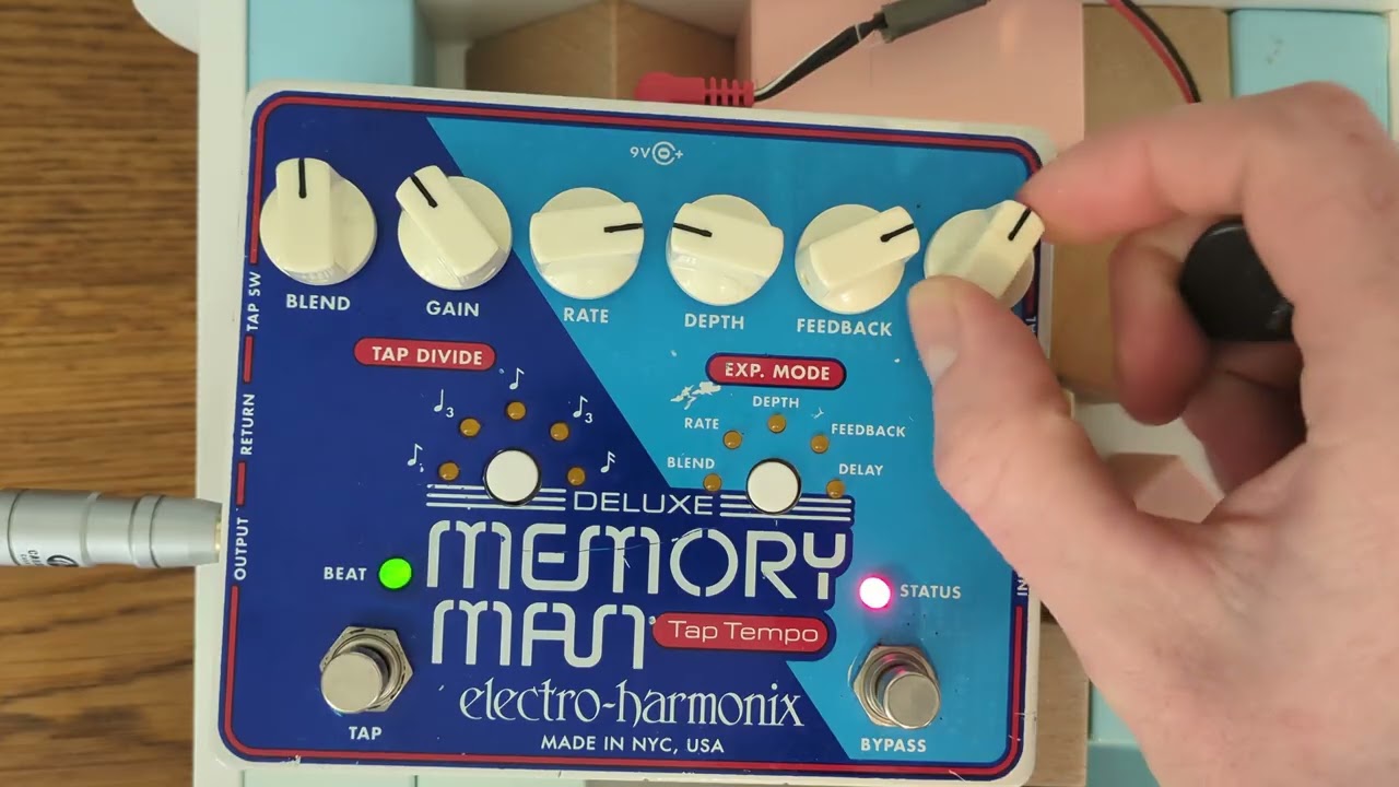 Deluxe Memory Man Tap Tempo (Panasonic MN3005 Version)