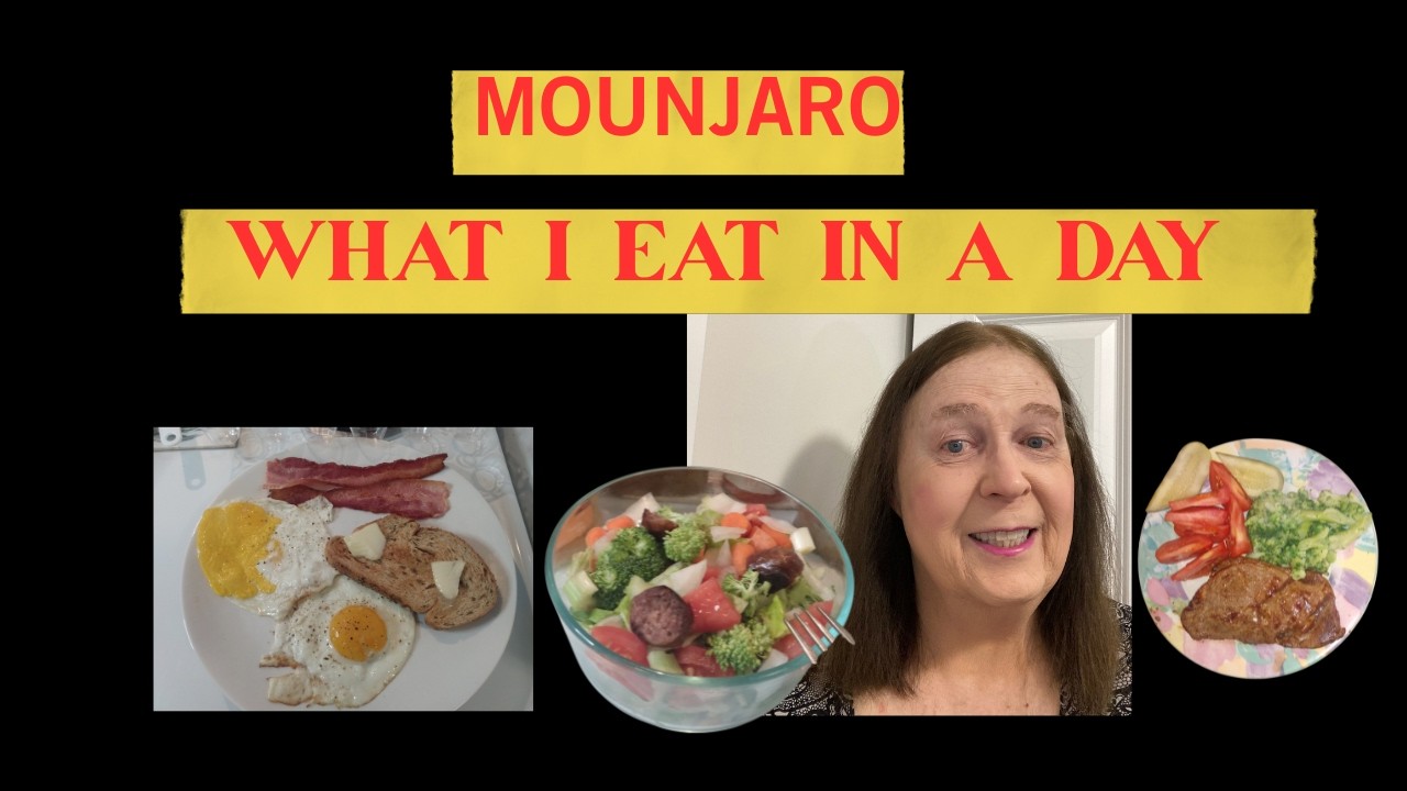 On Mounjaro for Weight Loss. What I Eat In A Day.  A Day In My Life. Sample Menu.
