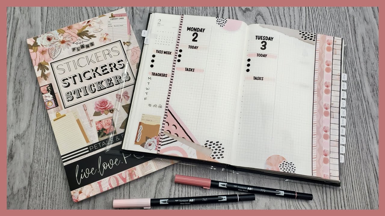 Plan With Me | Live Love Posh: Petals & Pages | Sterling Ink A5 Complete Common Planner