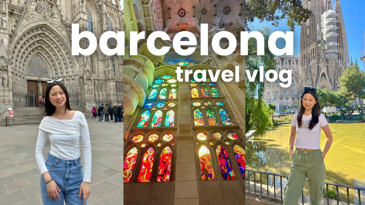 BARCELONA TRAVEL VLOG 🇪🇸 ideal itinerary, things to do, activities