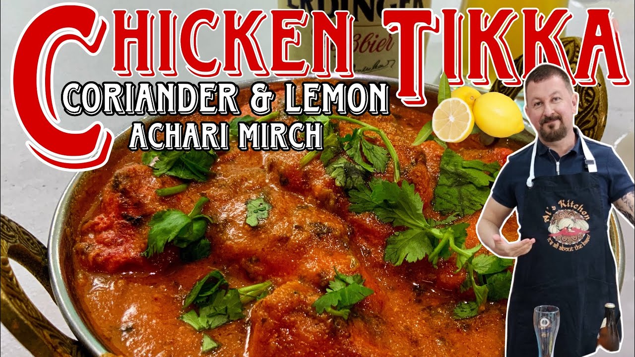 🌶️ 30-минутное блюдо с кориандром и лимоном 🍋 Курица тикка карри с острым 🔥 чили! 😍