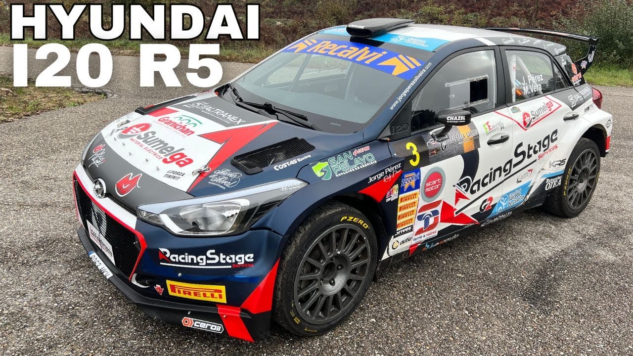 HYUNDAI I20 R5 con JORGE PÉREZ, PARTE 1