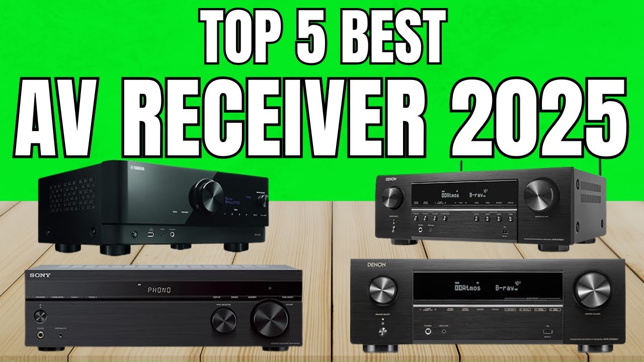 Best AV Receivers 2025 &ndash; Top 5 Picks Reviewed!