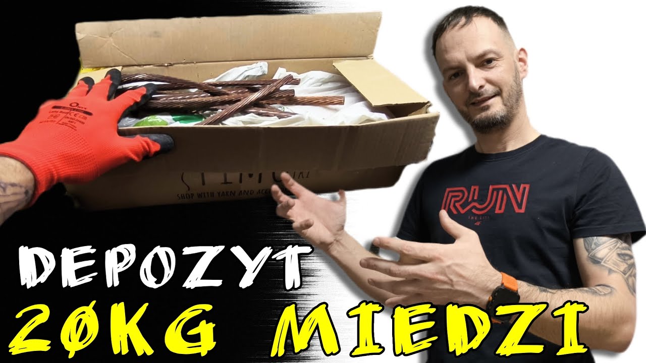Miedź w Depozyt - Odkładam 20Kg i czekam na lepsze ceny!