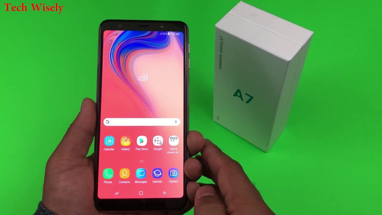 Samsung Galaxy A7 2018 Hard Reset...