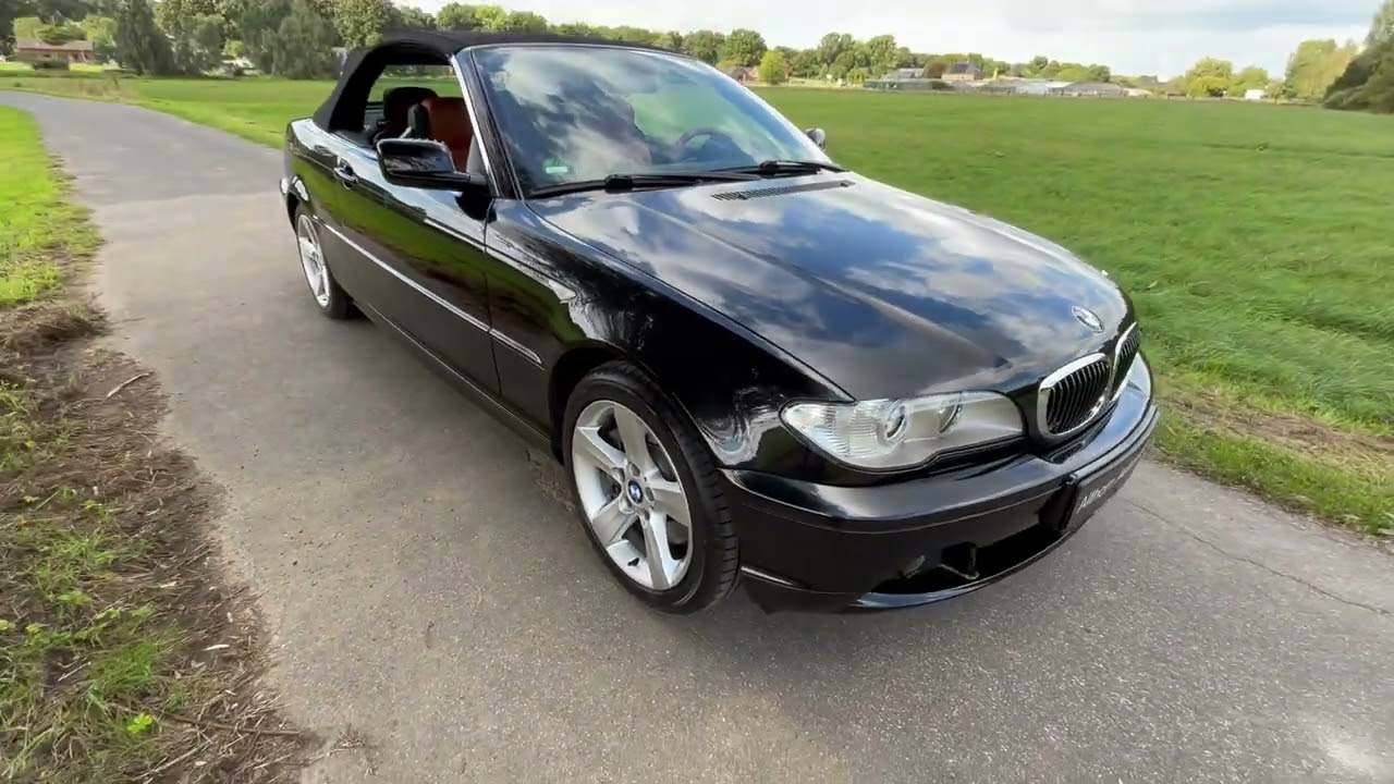 BMW E46 330Ci Cabrio Individual, Saphire schwarz, Zimt int&eacute;rieur, Allhorn Automobile