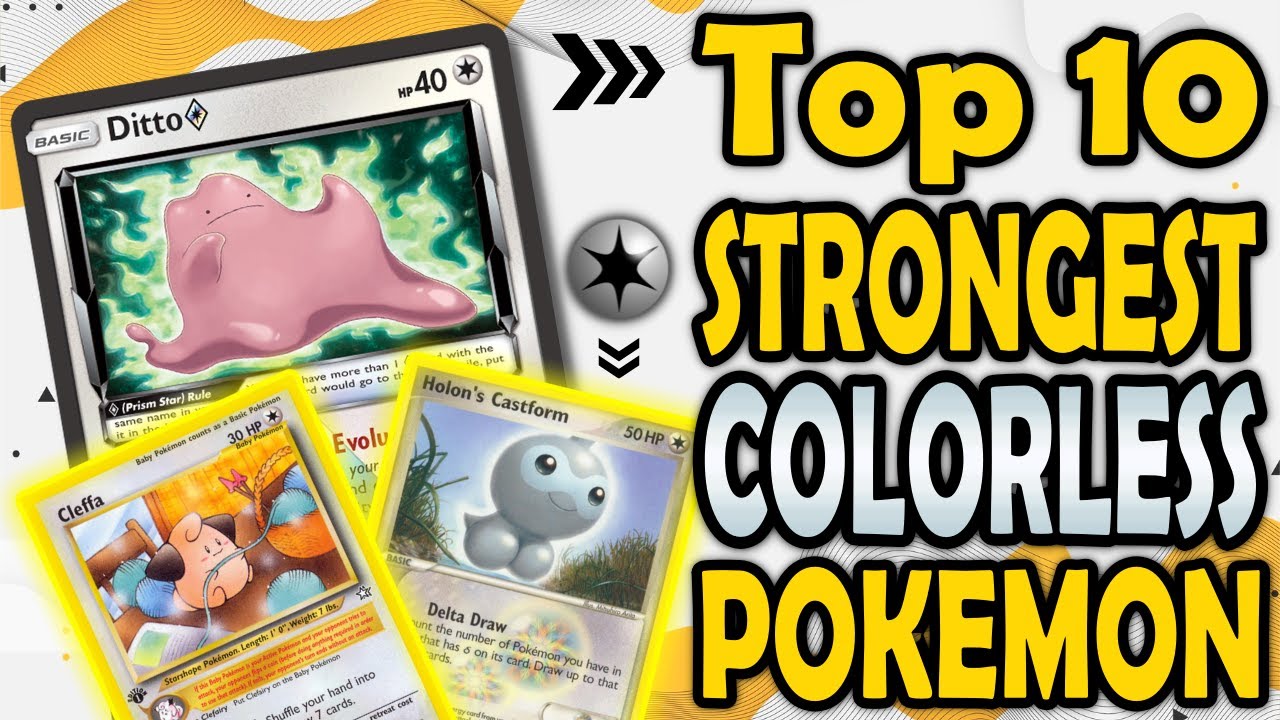 10 самых сломанных бесцветных (нормальных) типов в Pokemon TCG