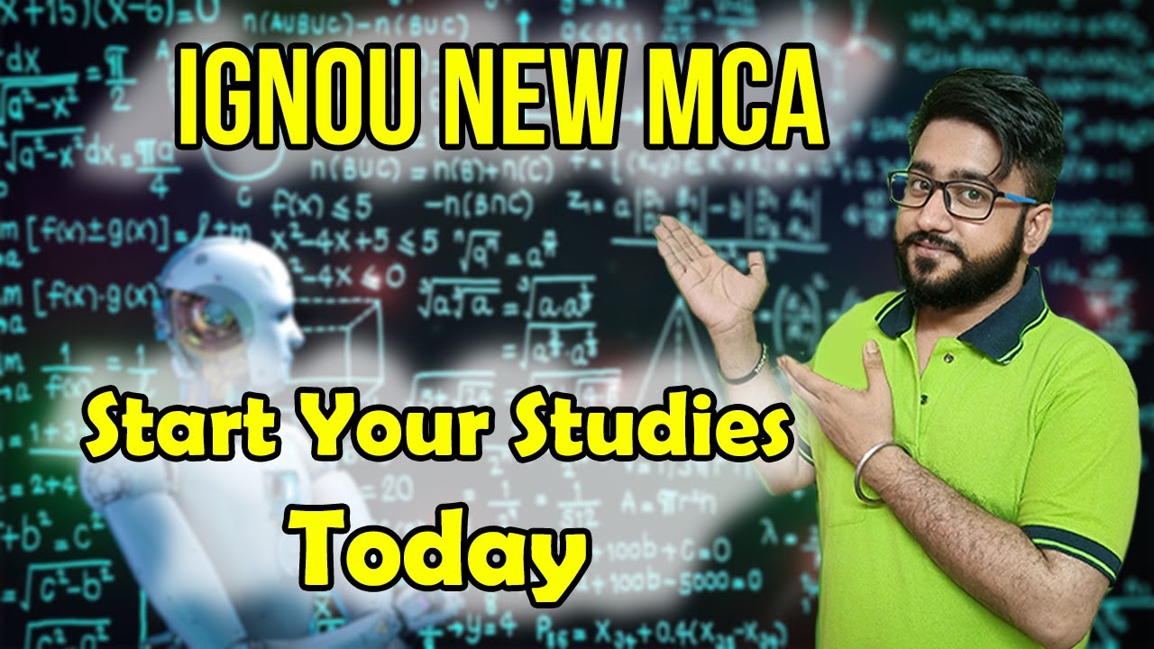 IGNOU NEW MCA First SEM || Preparation || Study || Syllabus (Hindi)