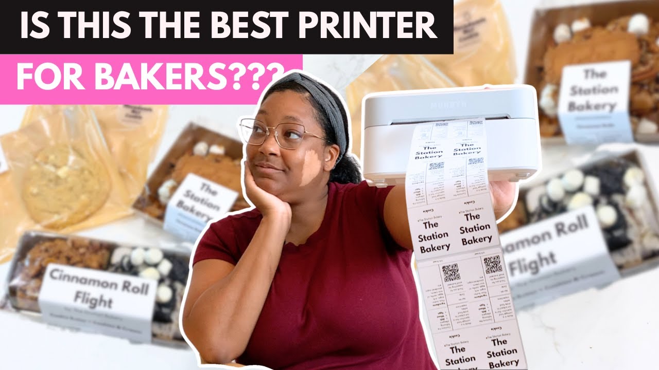 The Best Thermal Printer for Home Bakers? 🤔 Munbyn Thermal Printer Review