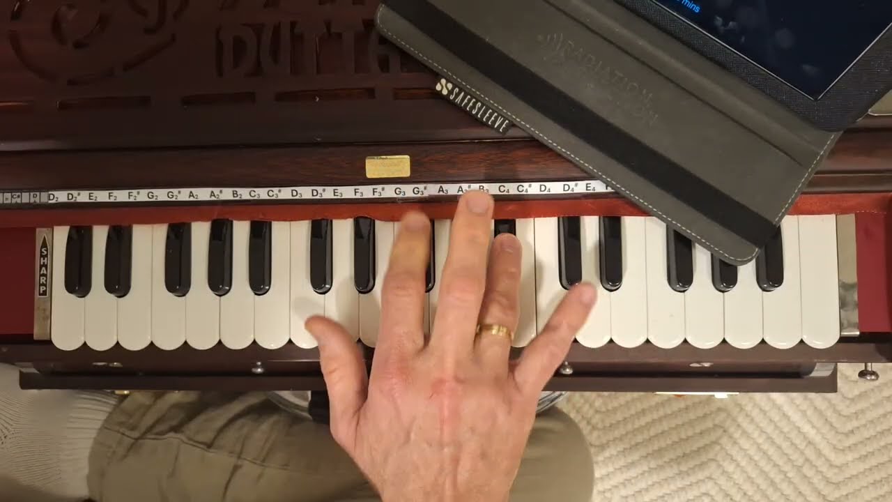Om Shri Ram Jai Ram Mantra #3 - Harmonium Tutorial