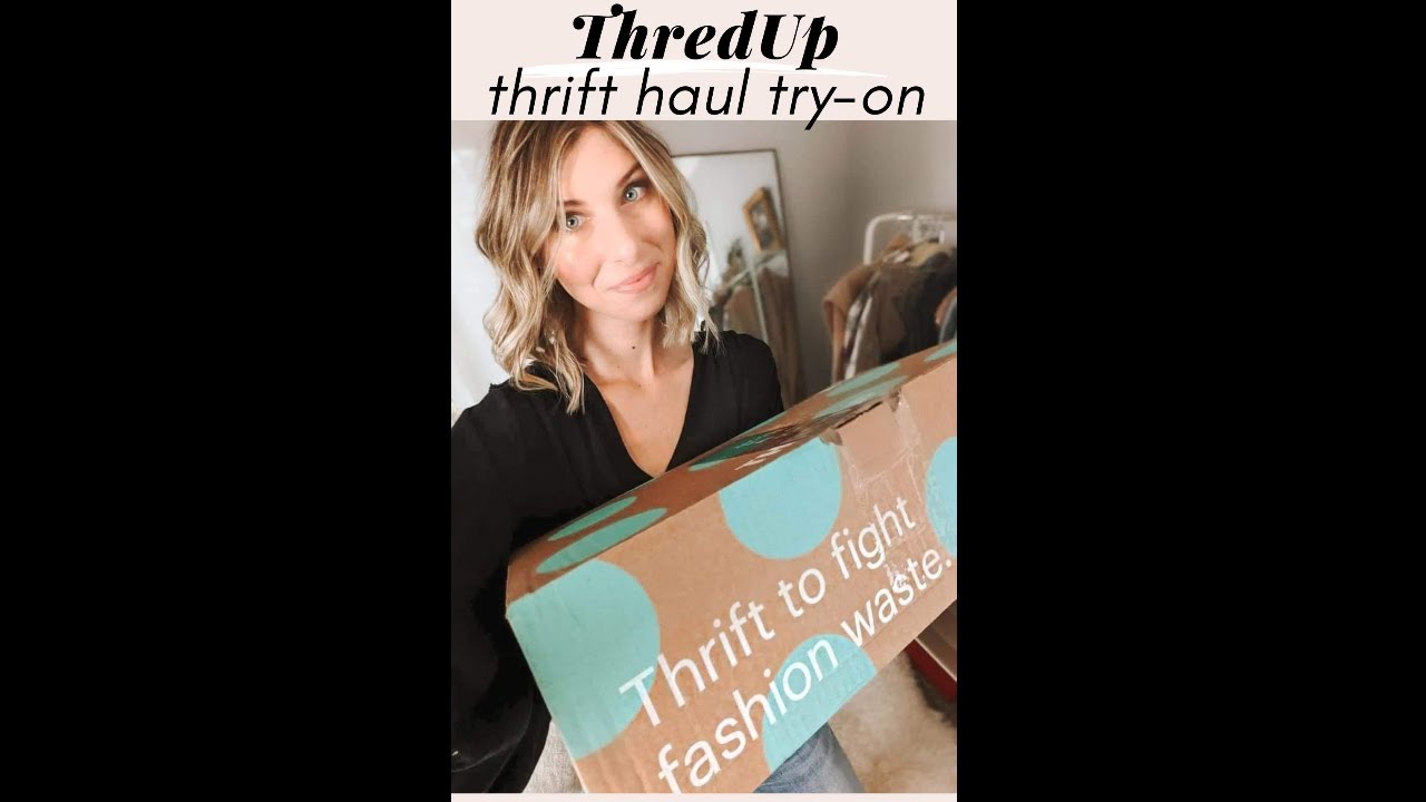 THIS IS HOW IT'S DONE 🙌 ThredUp Haul & Try-On #shorts #thredup