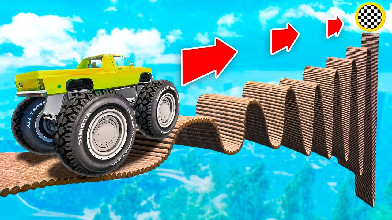 AUTOS gegen HOLZBRÜCKE in GTA 5!