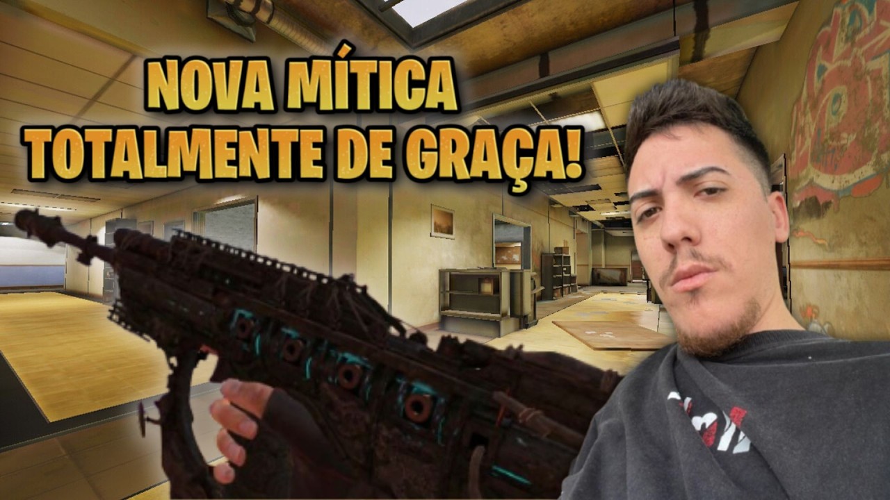 NOVA ARMA MÍTICA GRÁTIS CHEGOU NO COD MOBILE (AGR 556 - HOLANDESA VOADORA)