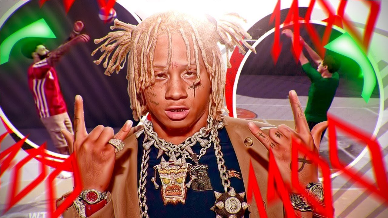 USING TRIPPIE REDD'S REAL LIFE JUMPSHOT ON NBA 2K18!