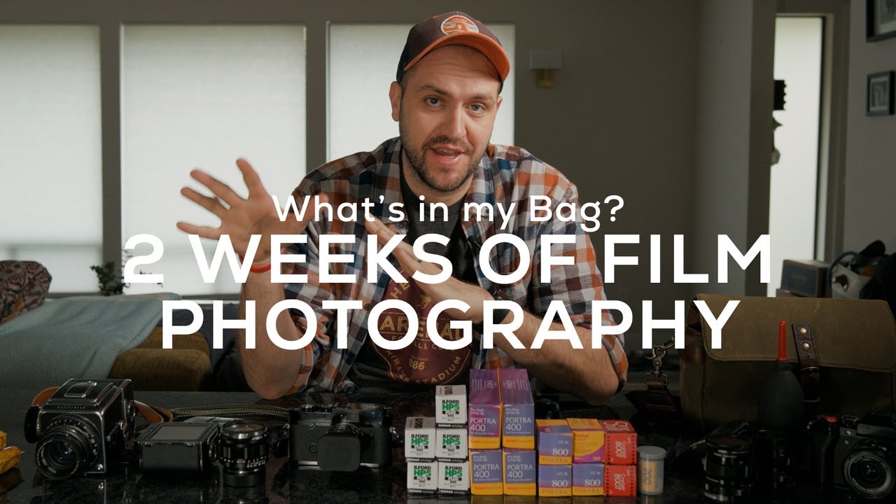 What's In My Bag for a Two Week Film Photography Road Trip Across the West