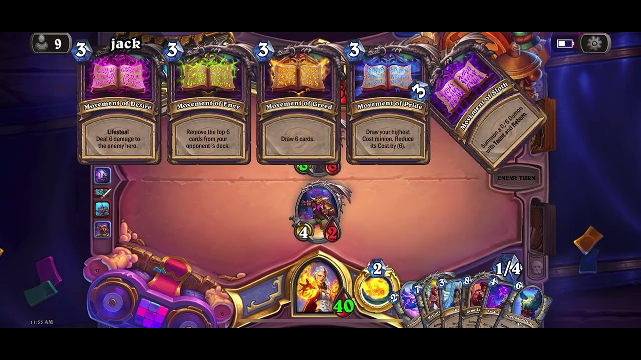 Reno Big Spell Mage vs Annoylock