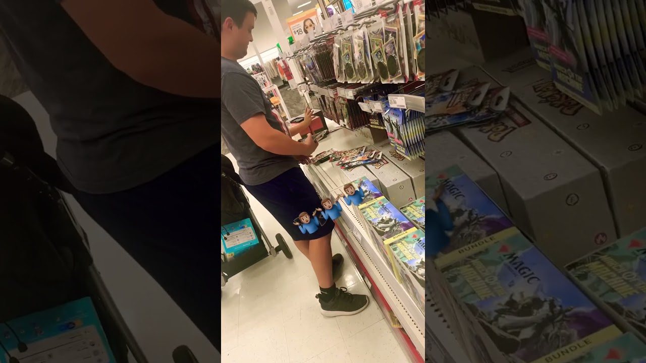 CAUGHT weighing cards at @target 🤦🏽&zwj;♂️ #Pokemon #TCG #Target