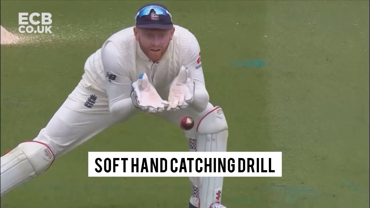 Wicket Keeping Drills - Soft hands watching it in