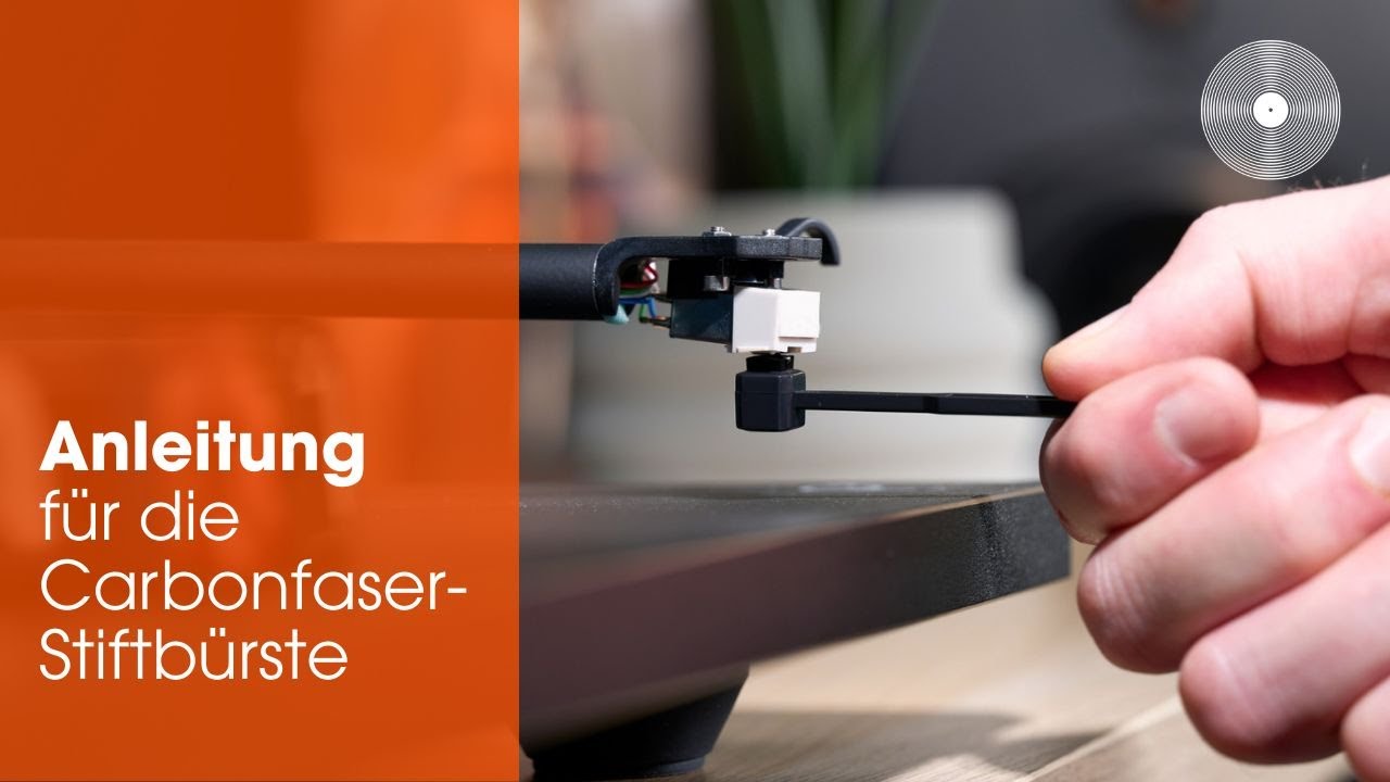 So verwenden Sie die SPINCARE Kohlefaser-Tonabnehmerb&uuml;rste &ndash; Schritt-f&uuml;r-Schritt-Anleitung