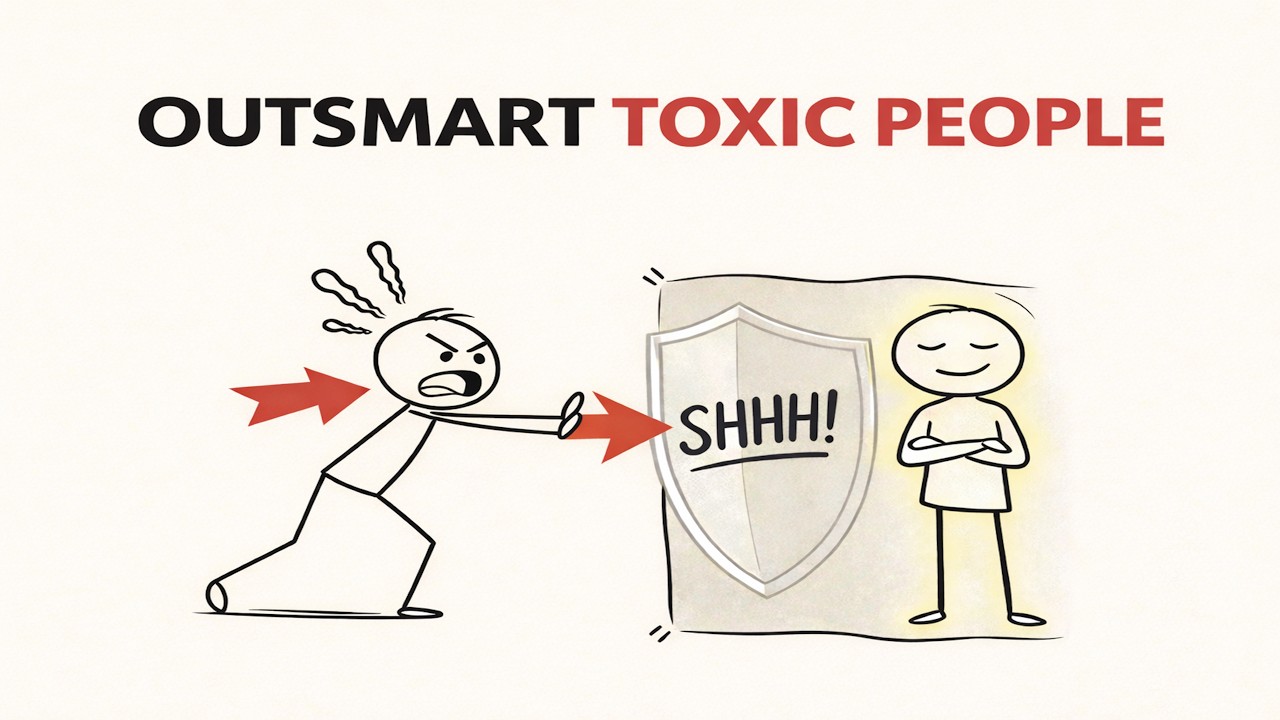 7 Silent Tricks to Outsmart Any Toxic Person