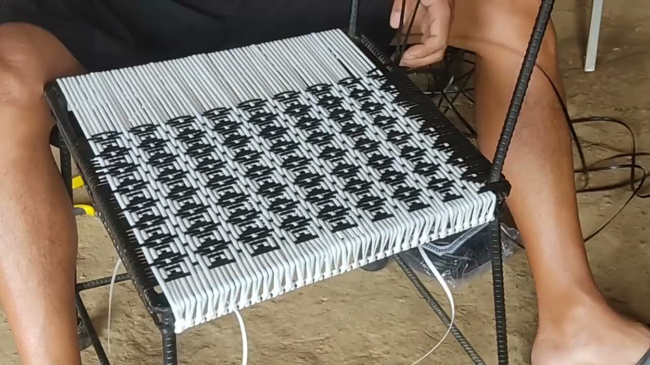 How To Make Chair With Iron Rebar part 2 finishing