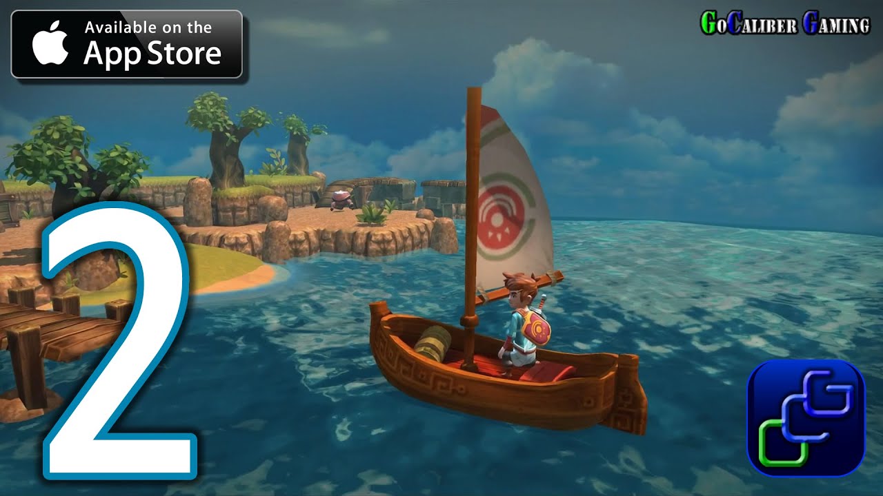 Oceanhorn: Monster of Uncharted Seas iOS Walkthrough - Part 2 - Tikarel, Bomb Island