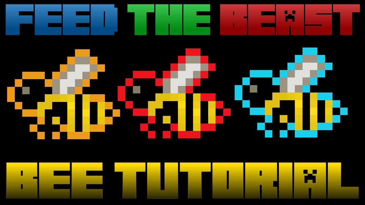 Minecraft Mods Bees Tutorial: From Start To Automation (Modded FTB Forestry)
