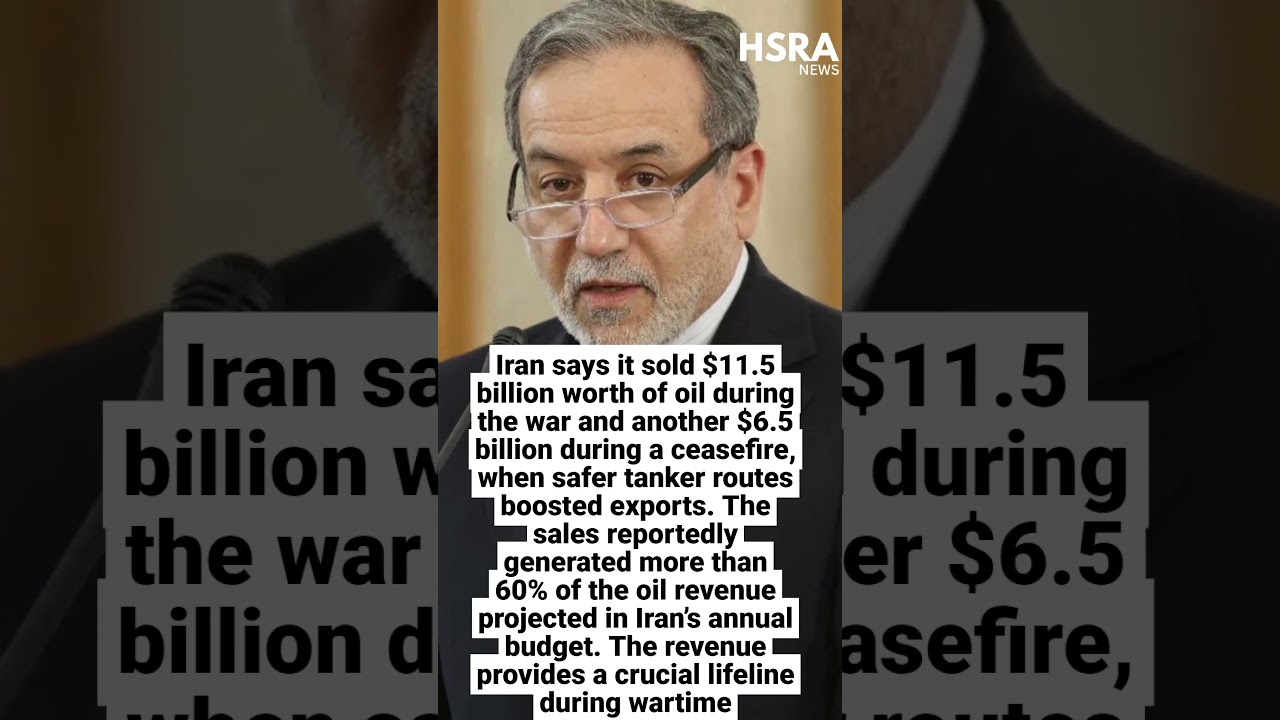 Iran Makes $18 Billion From Oil During War & Truce | Crucial Lifeline During Wartime #shorts #news