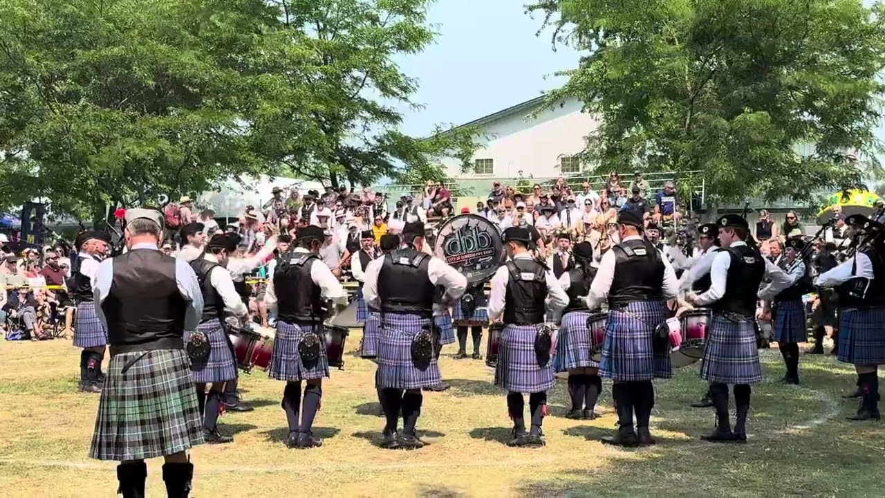 City of Dunedin Pipe Band Glengarry Highland Games 2025