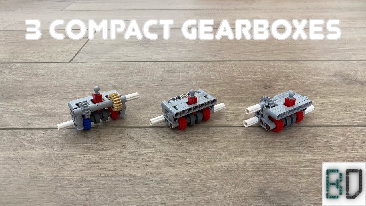 3 Types Of Compact Gearboxes | Lego Technic