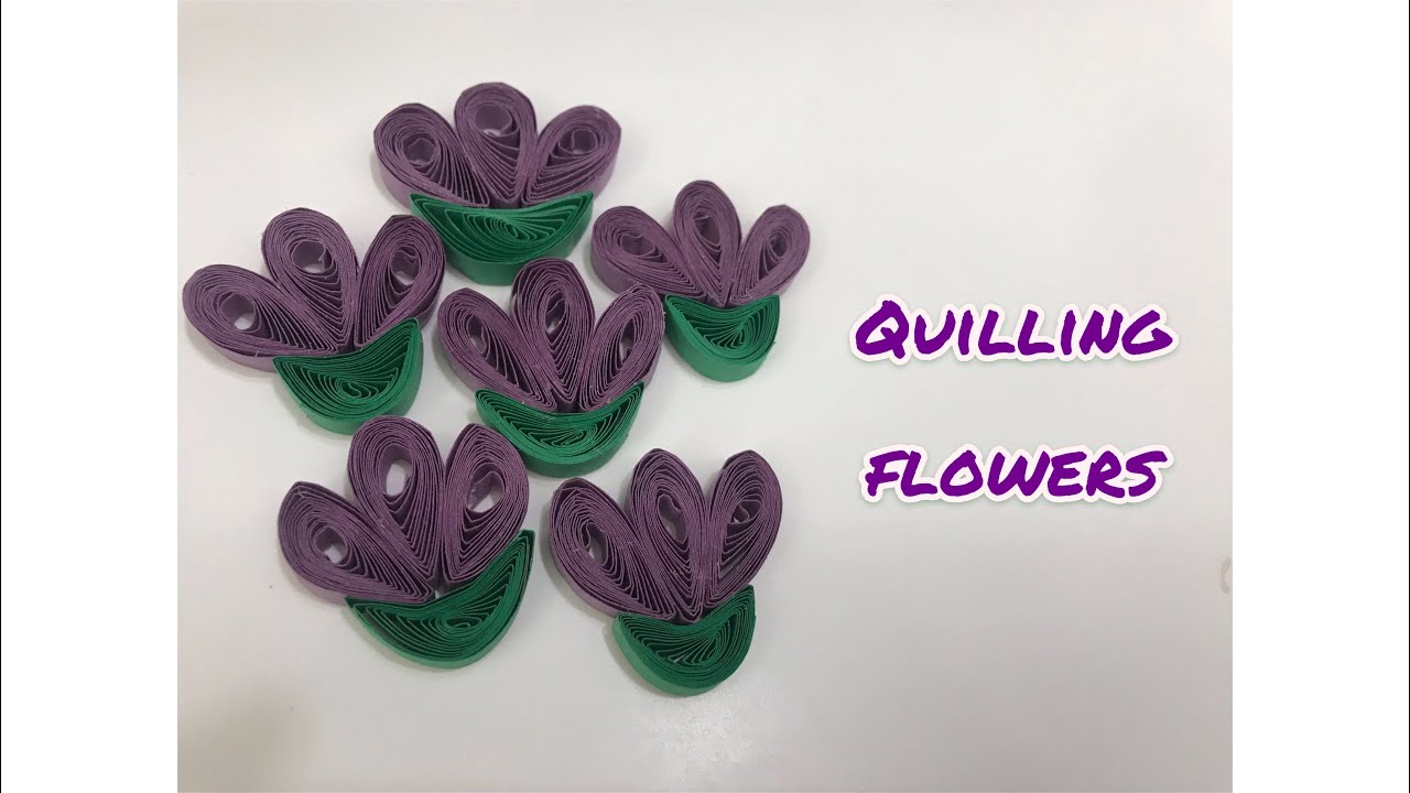 Quilling Blossoming Flower Bud - Tutorial