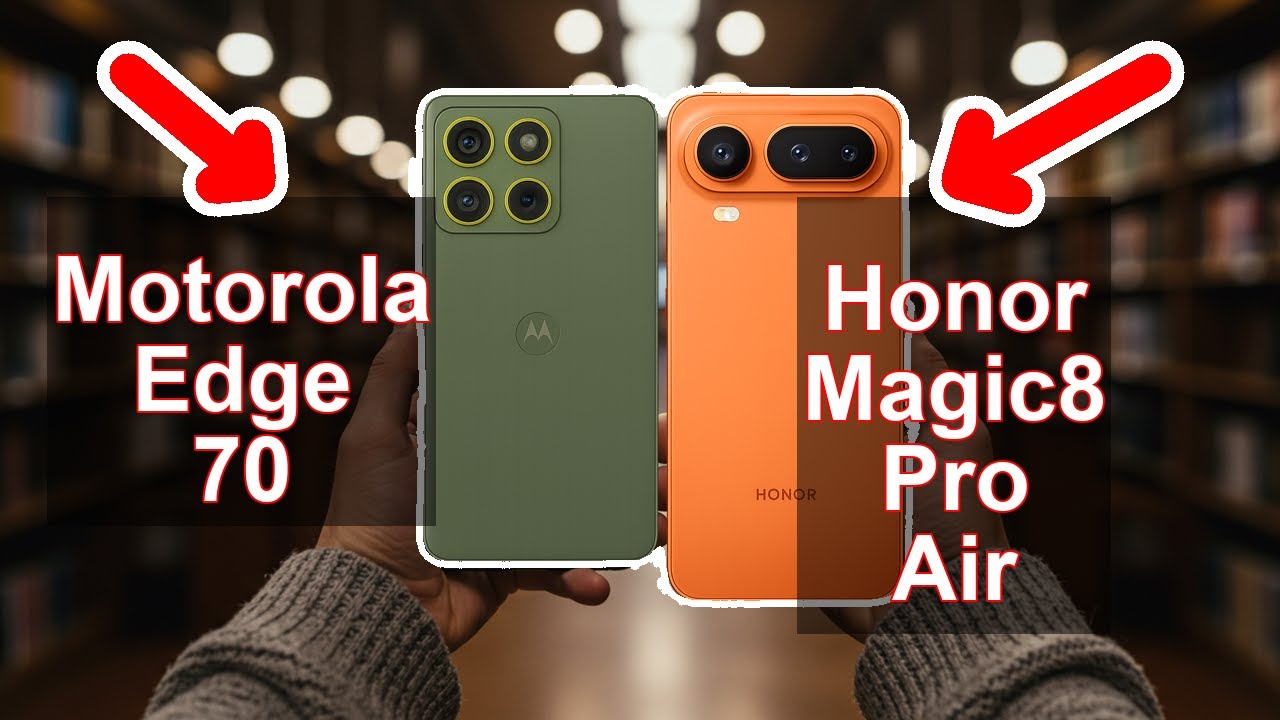 Motorola Edge 70 против Honor Magic8 Pro Air