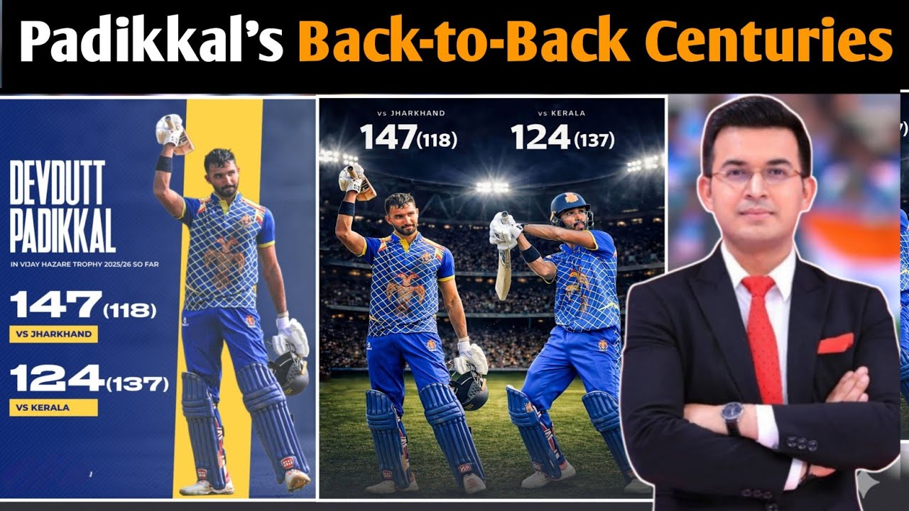 Devdutt Padikkal&rsquo;s Back-to-Back Centuries | Is He Ready for Team India ODI Squad?