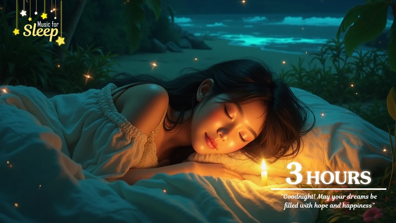 Music for Sleep Healing - Relieves Stress, Releases Melatonin and Toxins