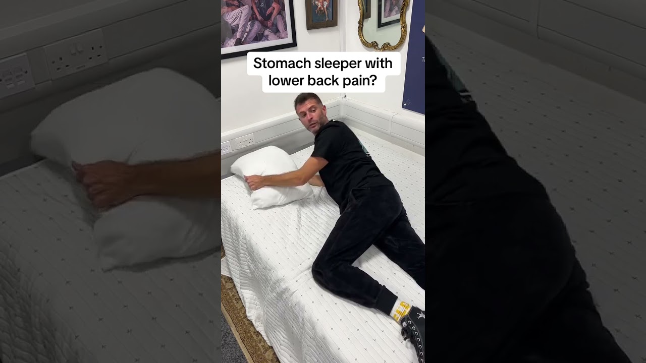Stomach sleeper with lower back pain?