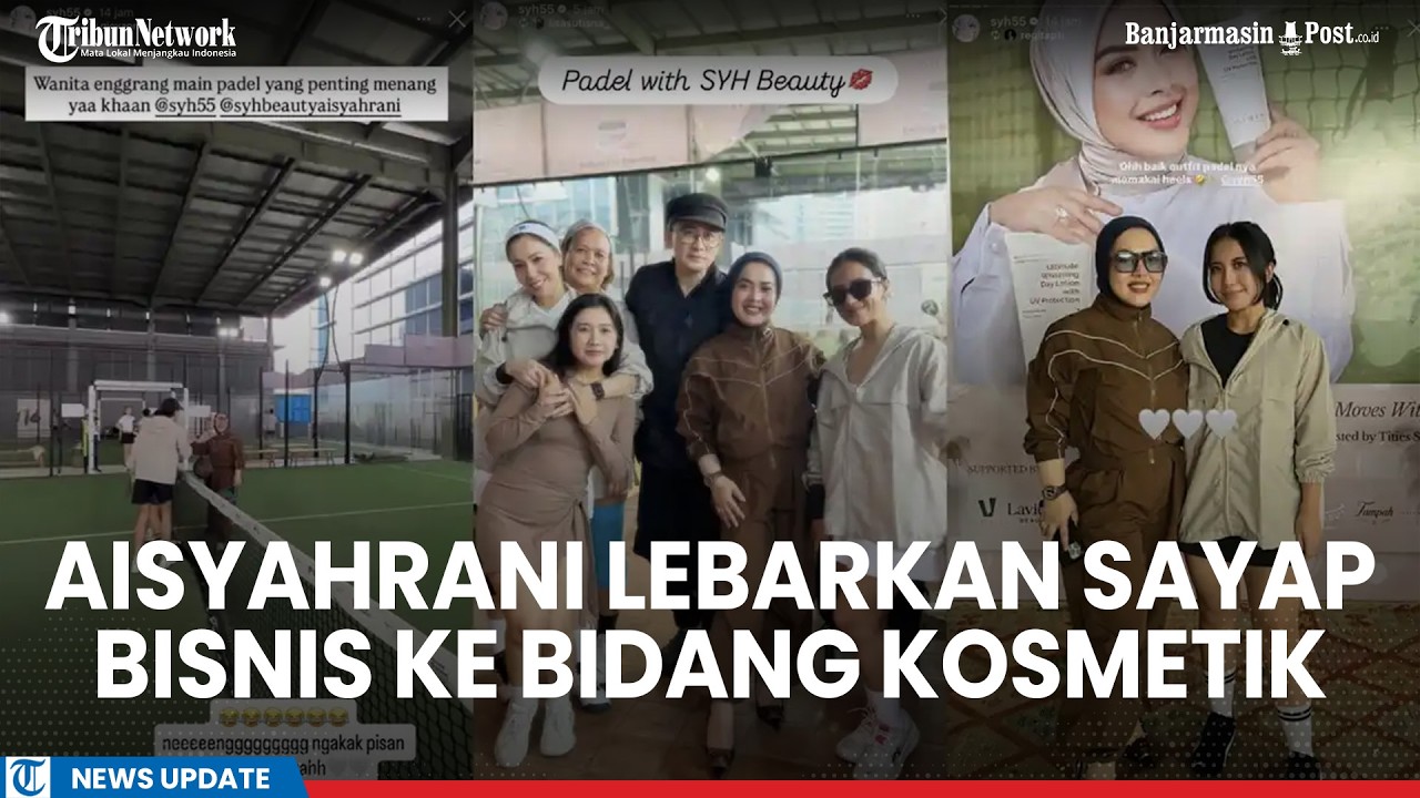 Lebarkan Sayap Bisnis, Aisyahrani Ipar Reino Barack Terjun ke Industri Kecantikan