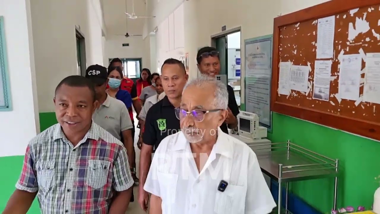Fundador RDTL Dr. Mari Alkatiri tun direta halo fiskalizasaun ba Hospital Referal iha Suai Covalima.