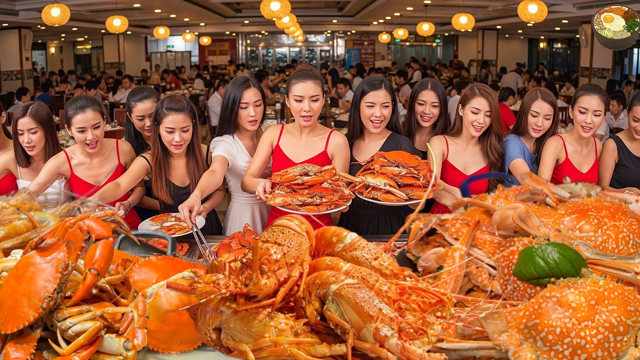 Shocking! Vietnam’s Largest Seafood Buffet – $20 for Crab, Shrimp & Over 200 Dishes in Hanoi