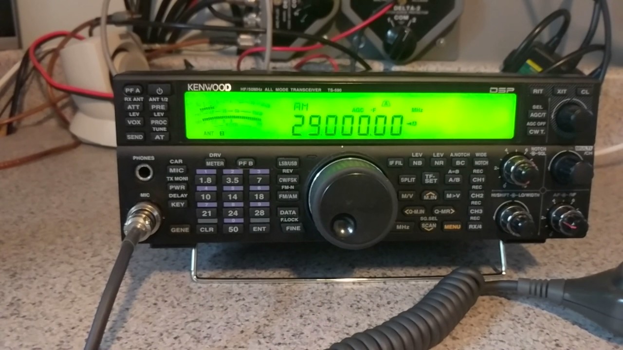 Kenwood TS-590 TS-590S DSP Sky Command HF Ham Radio, MC-43S Microphone