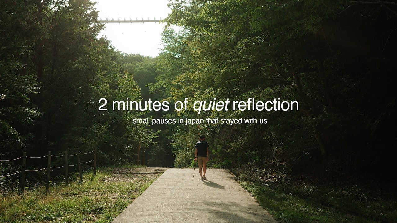 a quiet japan travel reflection for when life feels too loud