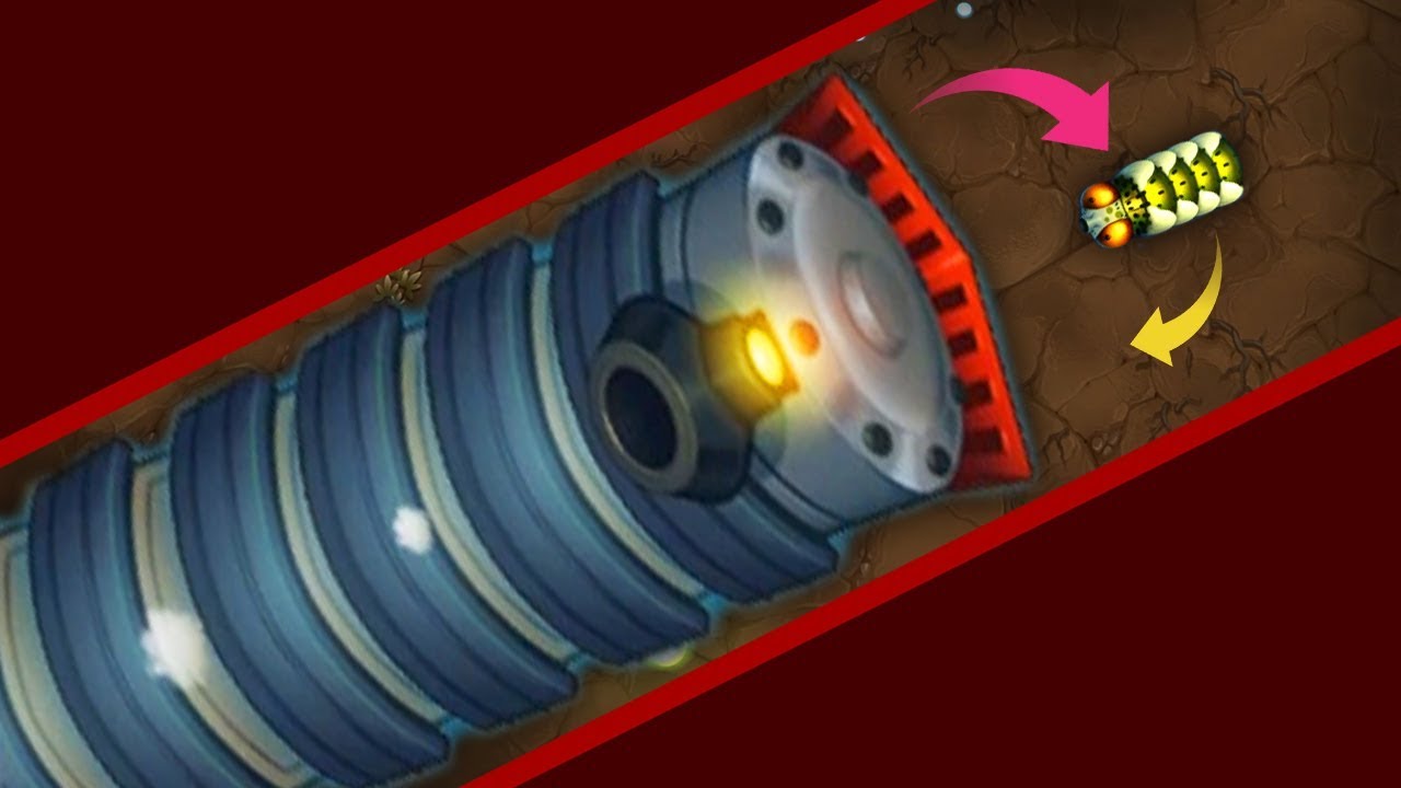 Littlebigsnake.io 1 Giant Monster Worm vs. Tiny Invasion Worms Epic Little Big Snake Gameplay!