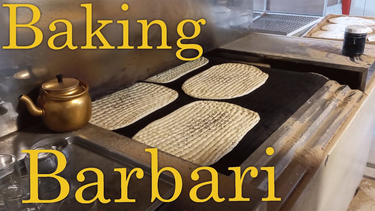 Authentic Iranian Barbari Bread: How to Make, Bake and Enjoy! | Baking Barbari | Bread | #iran