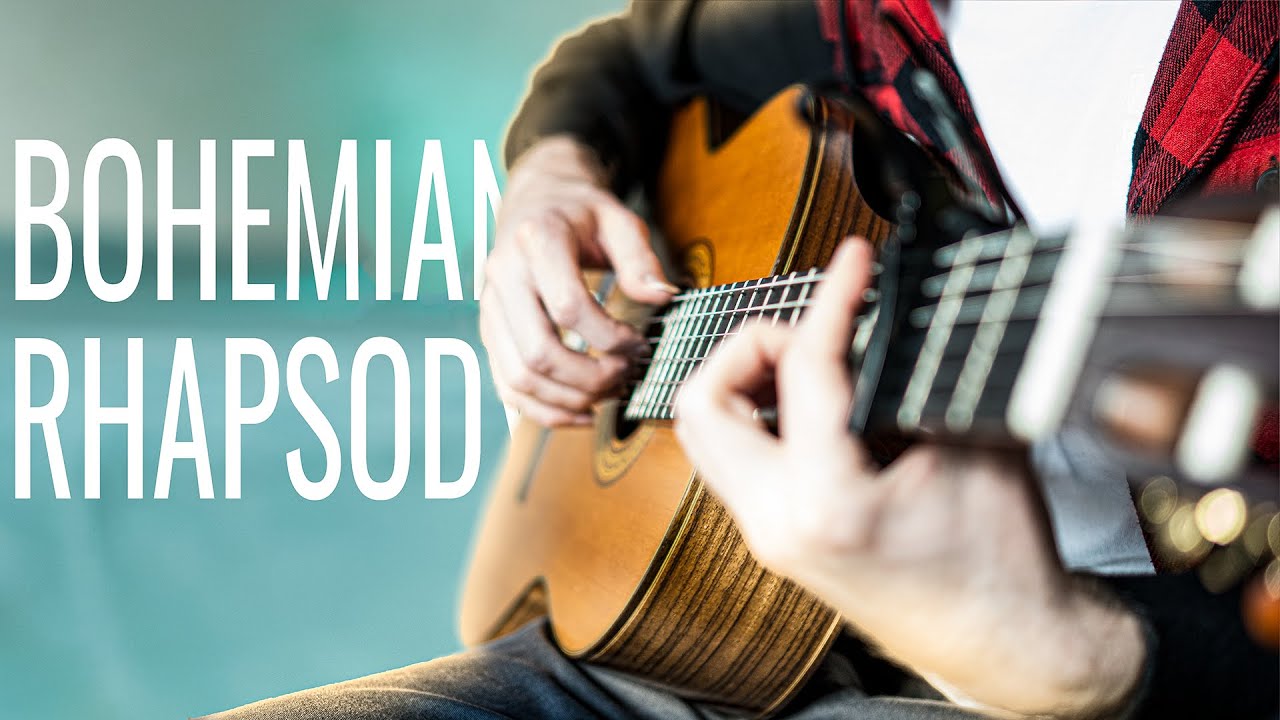 Bohemian Rhapsody - Queen (фингерстайл гитарный кавер) Табы/Ноты